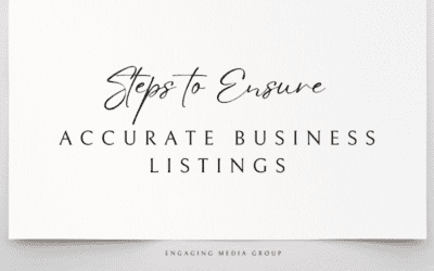 Steps to Ensure Accurate Business Listings